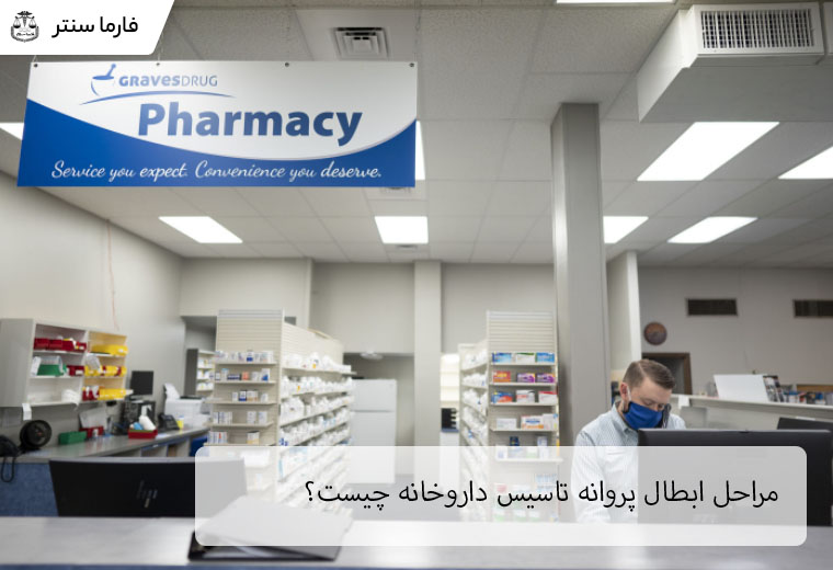 مراحل ابطال پروانه تاسیس داروخانه