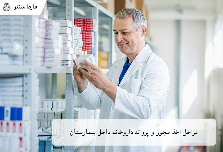 مراحل صدور مجوز داروخانههای بیمارستانی از درخواست تا بهرهبرداری با تصویر گامبهگام